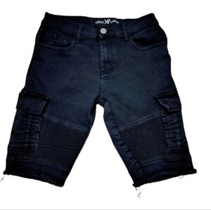 Xray Black Denim Shorts Size 30